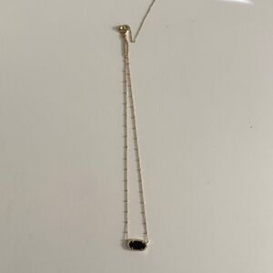 Black and gold Kendra Scott necklace